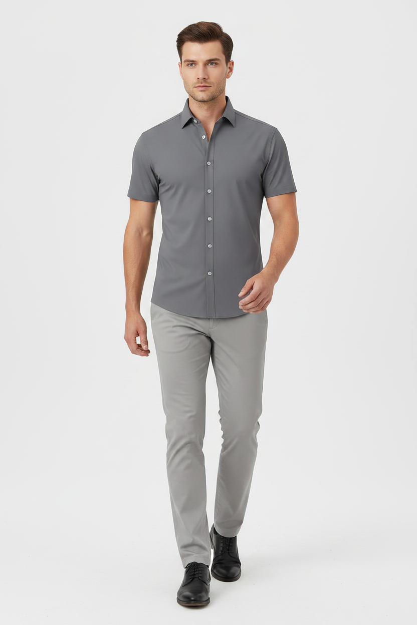 Camisa Gris