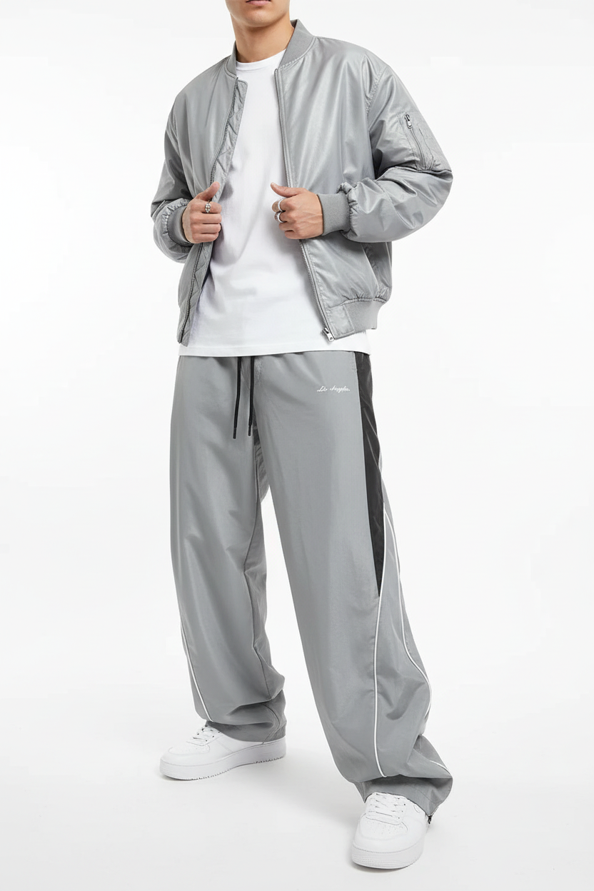 Jogger Plateado